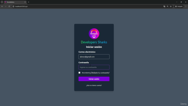 Angular 19: Crea un sistema de recetas medicas - php - mysql – Screenshot 1