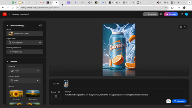 Motion Graphic, Visual Effects, Animation with Generative AI – Screenshot 1