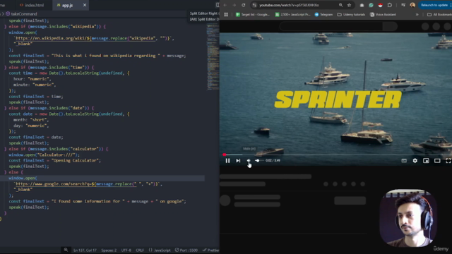 Build Siri-Like Assistant with JavaScript Voice Recognition – Screenshot 2