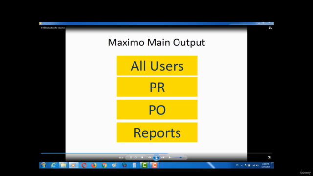 [New] Full Course on IBM Maximo functionality of Maintenance – Screenshot 4