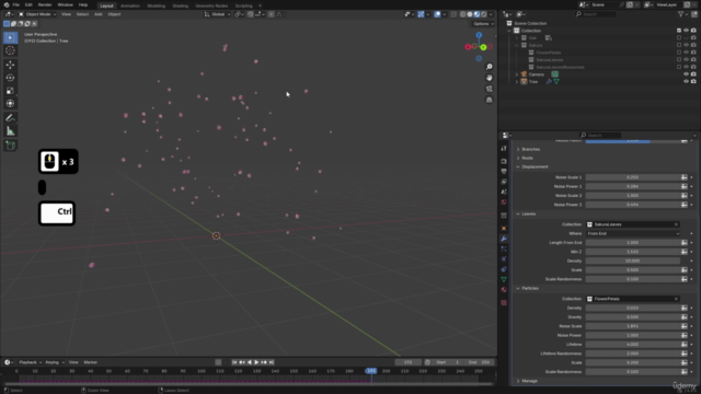 3D Trees with Blender Geometry Nodes – Screenshot 4