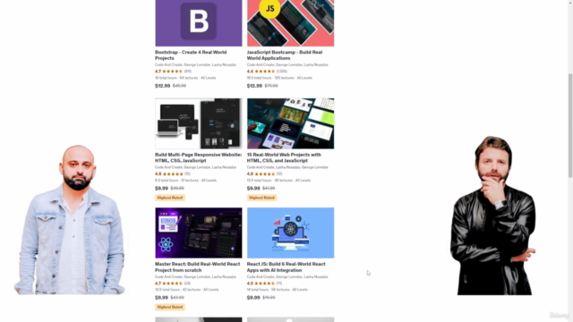 ReactJS & Tailwind CSS 4: Build 3 Complete Web Projects – Screenshot 1