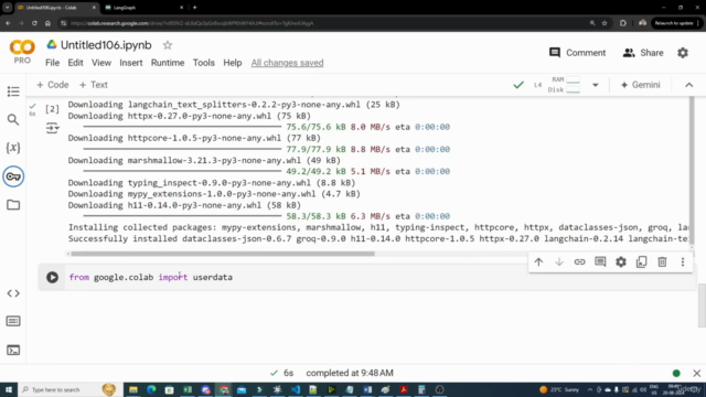 Complete Agentic AI Bootcamp With LangGraph and Langchain – Screenshot 1