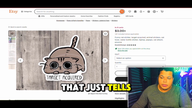 Etsy AI Goldmine: Sell 100 Digital Products - Hands On HACKS – Screenshot 1