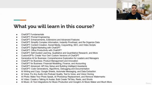 Full AI Course 2025: ChatGPT, Midjourney, Gemini, Firefly – Screenshot 2