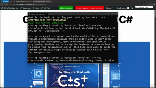 Máster en Semantic Kernel creando proyectos – Screenshot 1