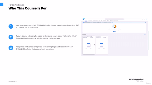 SAP S/4HANA Cloud Public Edition for Absolute Beginners 2025 – Screenshot 3