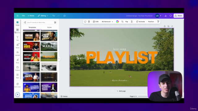 The 2025 YouTube Thumbnail Design Masterclass with Canva – Screenshot 3