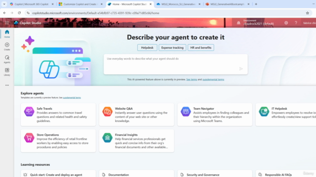 Copilot Studio : Agent Intelligent en Action – Screenshot 4