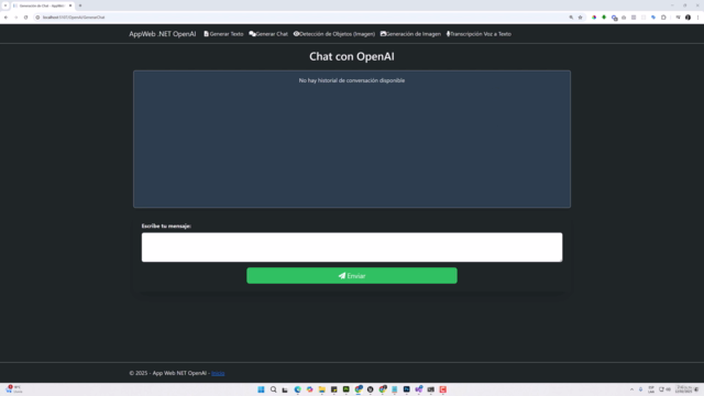 .NET 9 y OpenAI: Domina la IA con Ejemplos Reales – Screenshot 1