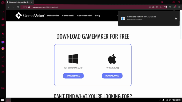 GameMaker: Stwórz grę platformową od podstaw – Screenshot 1