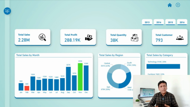 Power BI Beginner to Intermediate – Screenshot 4