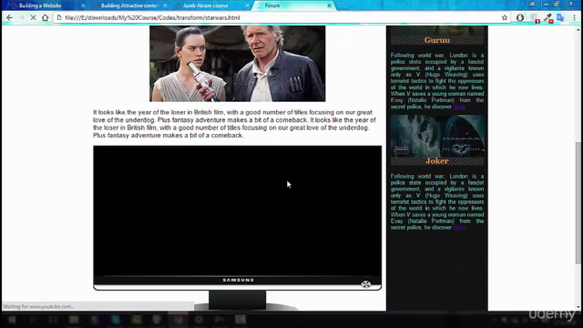 The Complete HTML5 and CSS3 Course with 8 Website Design – Screenshot 4