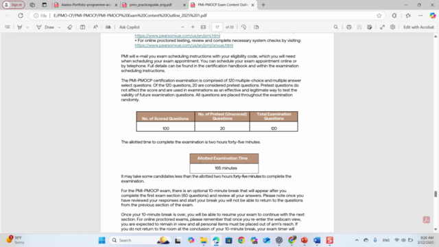 (PMI-PMOCP) Preparation Course 2025 – Screenshot 4