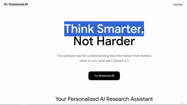 Master NotebookLM & Perplexity: GenAI to Boost Productivity – Screenshot 1