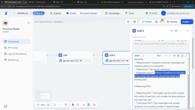 Dify: Desarrolla chatbots y flujos de IA sin código – Screenshot 1