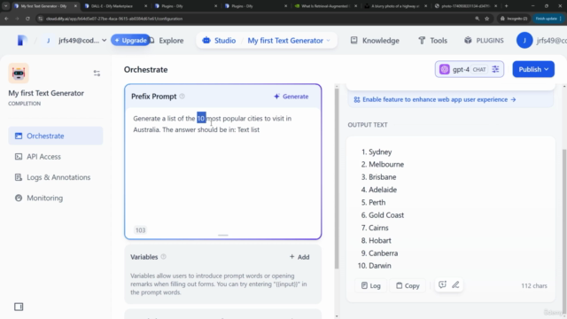 Dify: Develop chatbots and AI workflows without code – Screenshot 2
