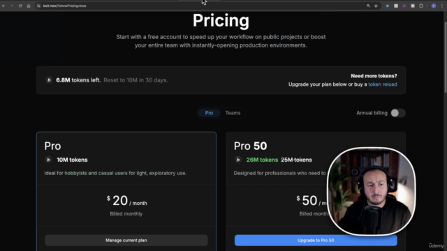 No-Code for Easy Web App Creation (BOLT 2025) - Arabic – Screenshot 2