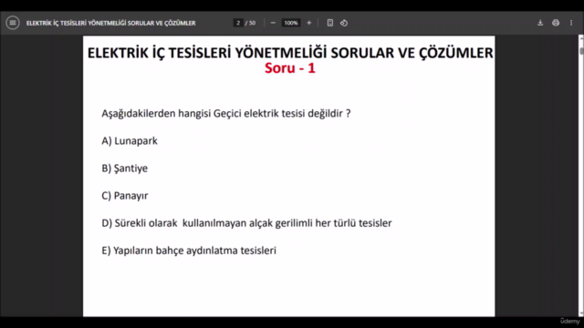 Elektrik İç Tesisleri Yönetmeliği Soru ve Cevaplar – Screenshot 4