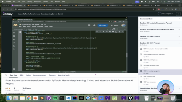 Master Deep Learning,Generative AI ,Pytorch:Zero to Agent AI – Screenshot 1