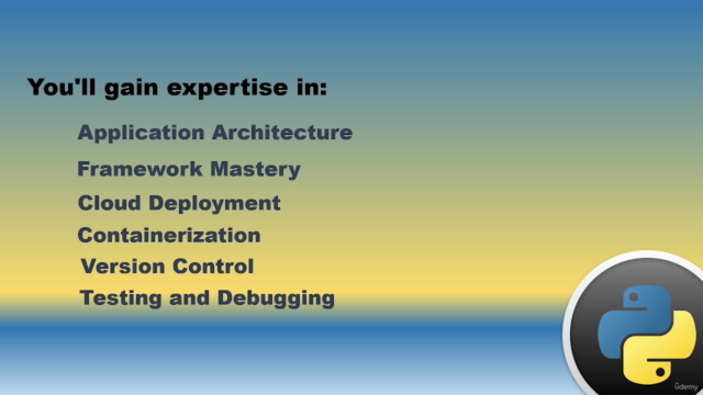 Python Programming: Build and Deploy Your Own Applications. – Screenshot 3