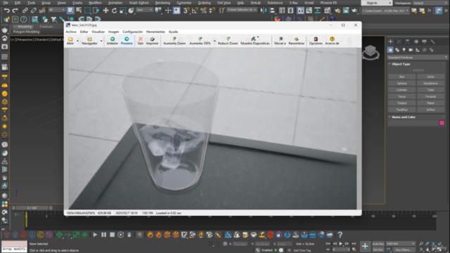 Simulaciones 3D con Autodesk 3ds Max, TyFlow y Phoenix – Screenshot 1