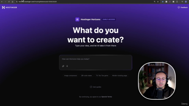Turn Your Idea Into a Web Application – No-Code – in Arabic – Screenshot 1