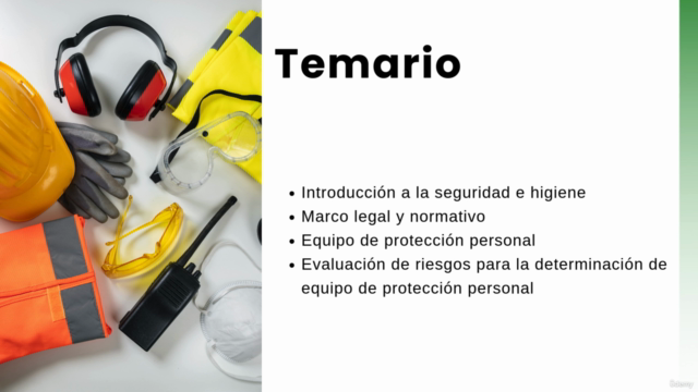 Equipo de protección personal – Screenshot 3