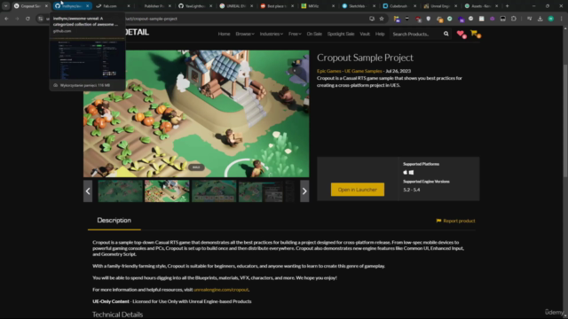 Kurs Unreal Engine – wtyczki, dodatki – Screenshot 2
