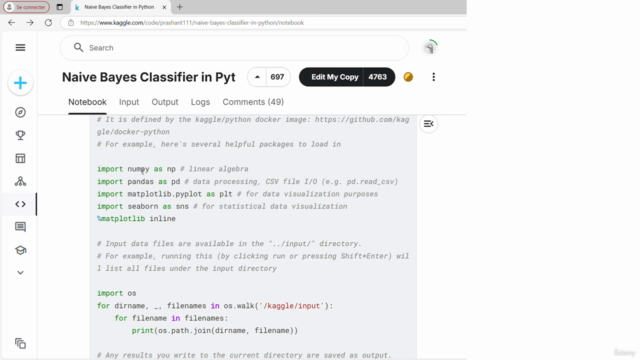Machine Learning : Classificateur Naïf Bayésien en Python 1 – Screenshot 2