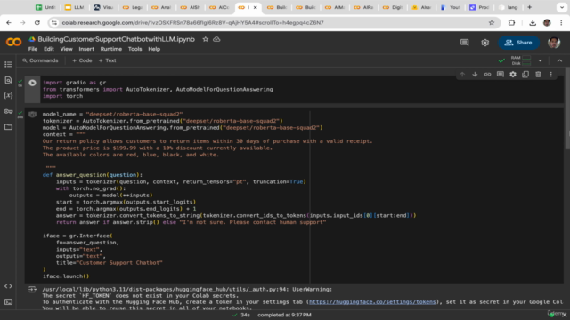 Building Generative AI Projects with LLM, Langchain, GAN – Screenshot 2