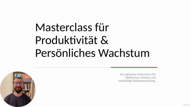 Masterclass für Produktivität & persönliches Wachstum – Screenshot 1
