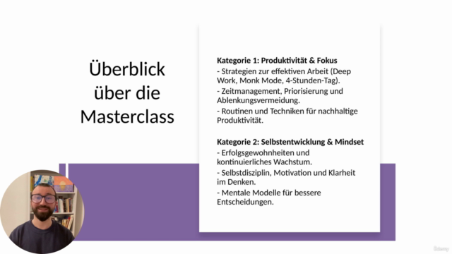 Masterclass für Produktivität & persönliches Wachstum – Screenshot 4