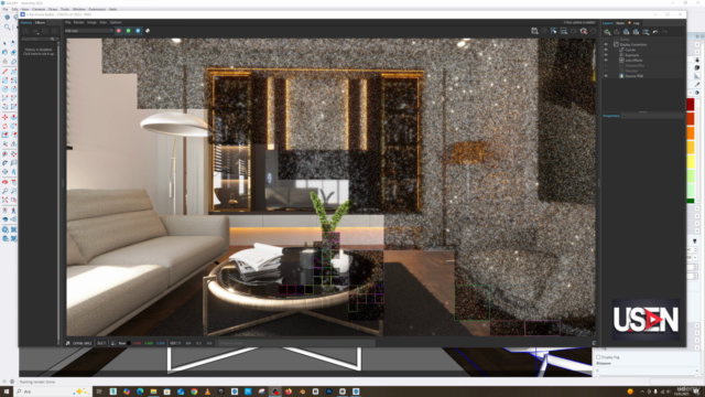 SketchUp VRay 7: Hızlı ve Profesyonel Salon Render Eğitimi – Screenshot 1