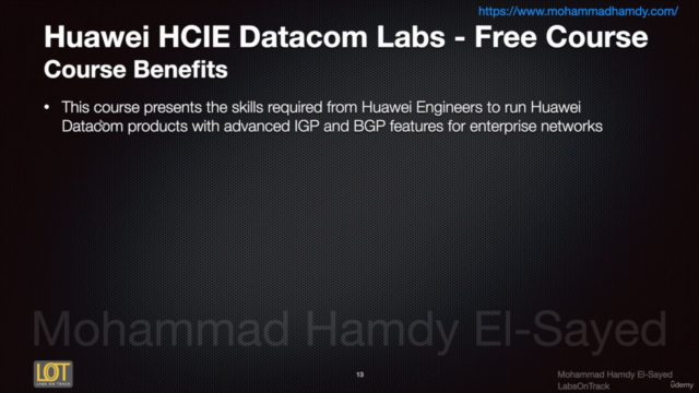 Huawei HCIE Datacom Labs - Free Course – Screenshot 1