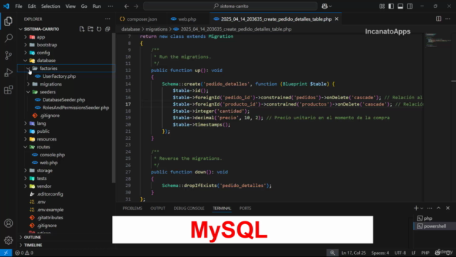 Desarrollo web profesional en PHP con Laravel 12 y MySQL – Screenshot 1