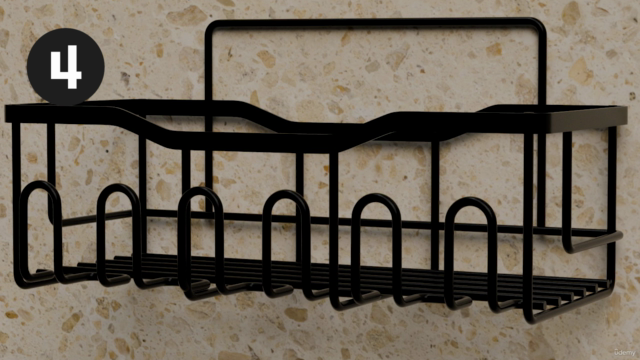 Modern Furniture Design in Blender 4.3 – Screenshot 4
