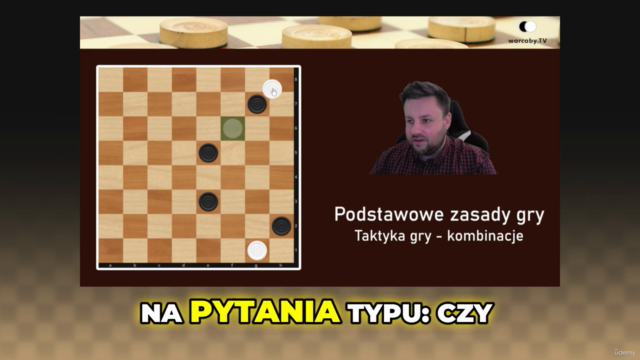 Warcaby Klasyczne (64-polowe) od Podstaw – Screenshot 2