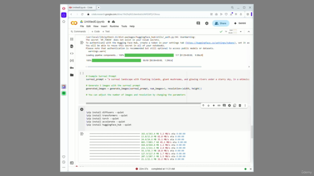 GenAI for Everyone: Generate Images in Google Colab!! – Screenshot 1
