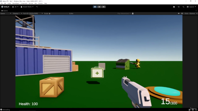 Learn To Create A First Person Shooter Game In Unity 6 & C# – Screenshot 3