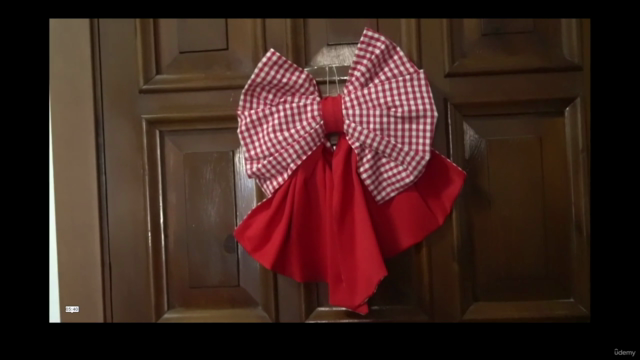 Fabric Bow Making for Interior & Exterior Decor – Screenshot 3