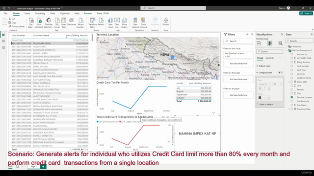 Power BI for Compliance, AML/CFT, Risk Mgmt. Professionals – Screenshot 4