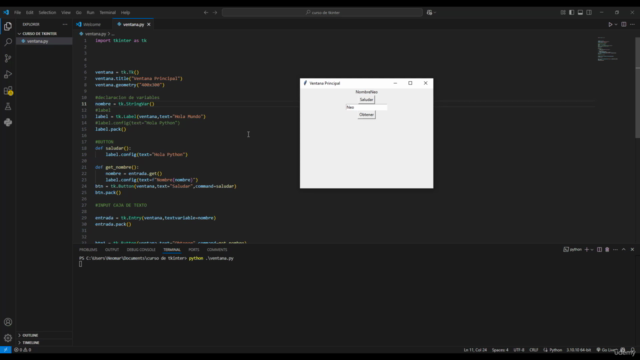 Curso Rápido De Tkinter En Menos De 2 Hora – Screenshot 2