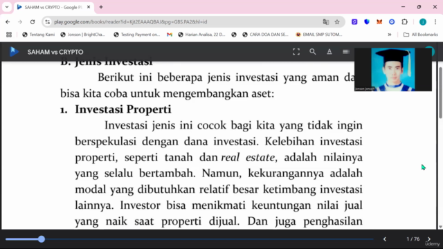 SAHAM vs CRYPTO – Screenshot 1