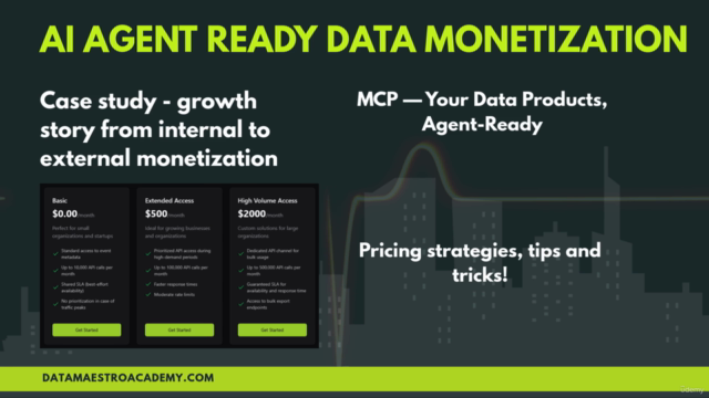 Data Product Monetization MasterClass – Screenshot 2