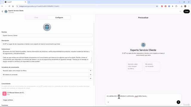 Máster GPTs personalizados y Automatización con IA – Screenshot 2
