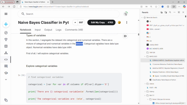 Machine Learning : Classificateur Naïf Bayésien en Python 2 – Screenshot 3