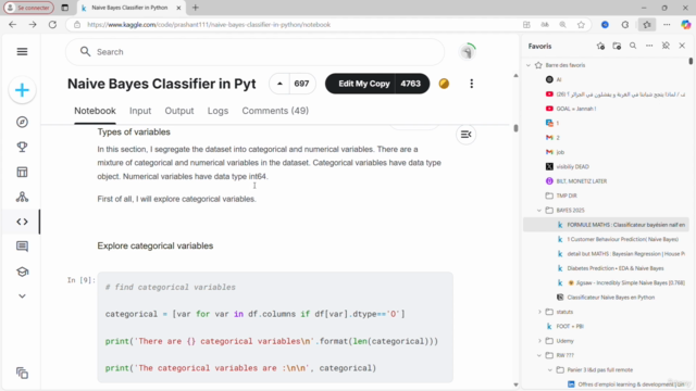 Machine Learning : Classificateur Naïf Bayésien en Python 2 – Screenshot 4