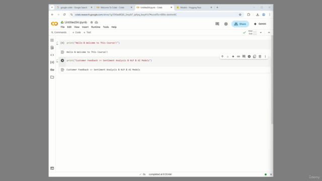 Practical LAB: Sales & Customer Service NLP AI ML Basics!! – Screenshot 2