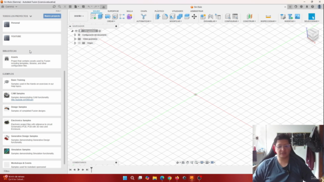 Curso de Fusion 360 principiante – Screenshot 3